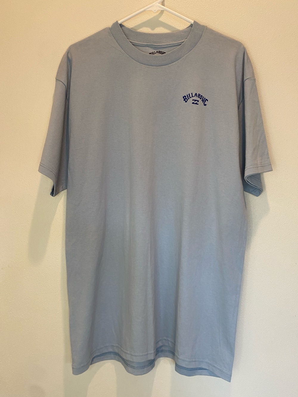 Billabong Light Blue Short-Sleeve Logo Tee - Men’s Large NWT